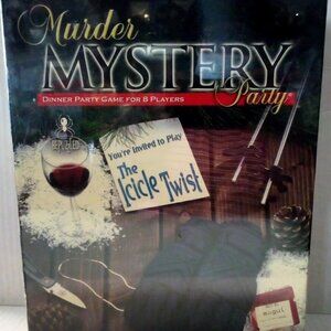 University Games The Icicle Twist Murder Mystery Party Game